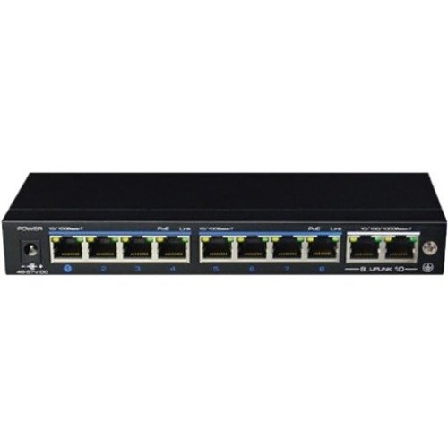 WatchNET POESW08 8-Port PoE Ethernet Switch