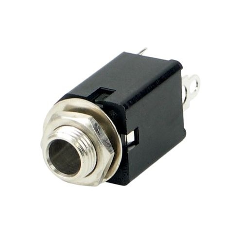 Switchcraft 112BXB 1/4" TRS-F Double Open Circuit Connector, Solder Lug