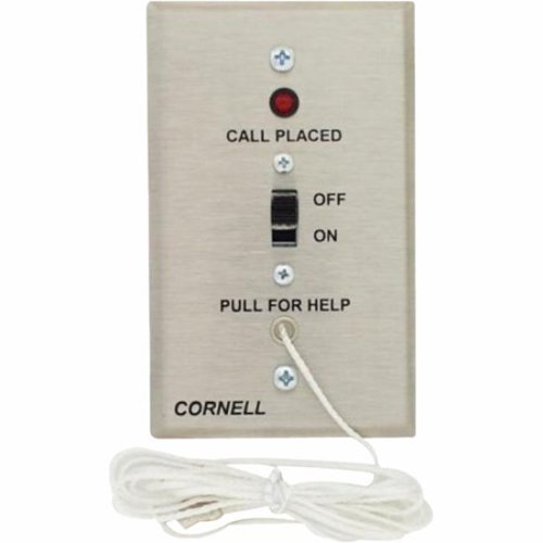 Cornell E-104-1 String Station, Germ-Free, Glow-in-the-Dark, with On-Off Slide Switch, Call Placed Light for Dual Status