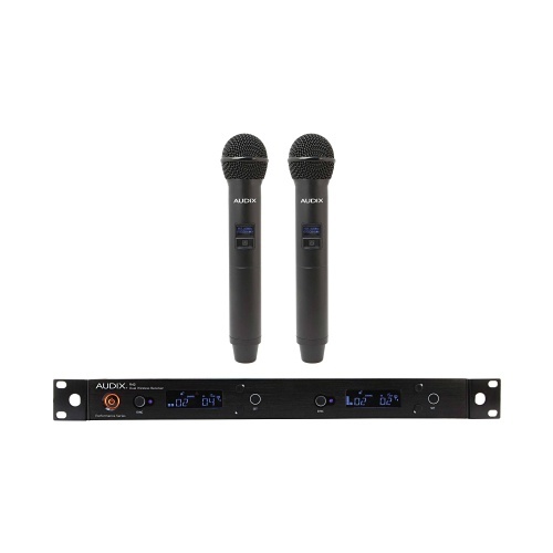 Audix AP42OM5A R42 2-Channel RX with Two H60/OM5 Handheld TXs