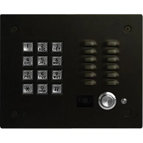 Viking K-1705-3-BN-EWP Stainless-Steel Entry Phone with Camera and Enhanced Weather Protection, Telephone Line Powered, Bronze