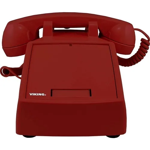 Viking K-1900D-2 Hot Line Red Desk Phone
