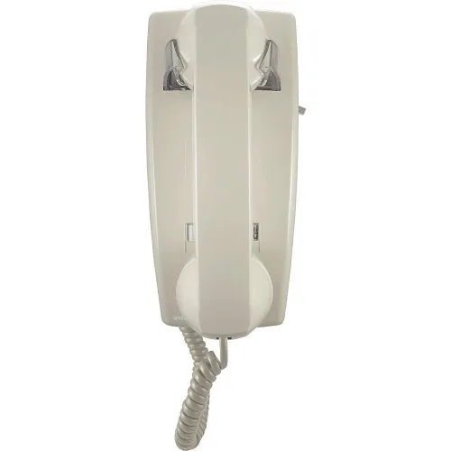 Viking K-1900W-2 ASH K-1900 Series Hot-Line Wall Phone, 1-32 Digit Programmable Dial, Ash