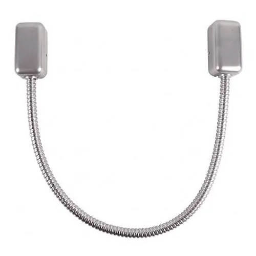 Keedex K-DL38A 18" Armored Door Loop with 3/8" Flexible Conduit, Aluminum