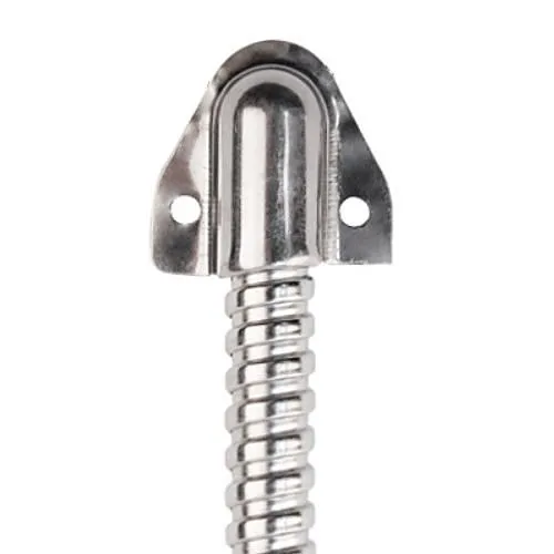 Keedex K-DS-24 Stainless-Steel Armored Door Loop 1/4" I.D. Flex, 24"