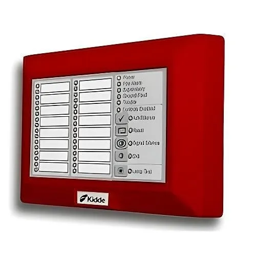 Cornell K-RLED-CR Remote Annunciator with Comm Controls, Enlgish, Red