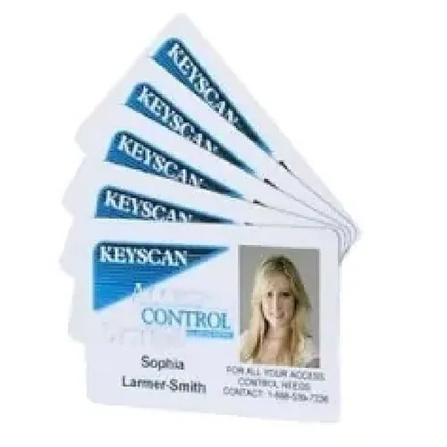 Keyscan K-SECURE 4K 4K MIFARE Contactless Smart Card, 50 Pack