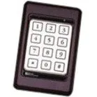 Essex K1-34K K1 Series 12-Pad 3x4 Keypad Access Controller, Black Bezel
