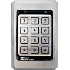 Essex K1-34S K1 Series 12-Pad 3x4 Keypad Access Controller, Stainless Bezel