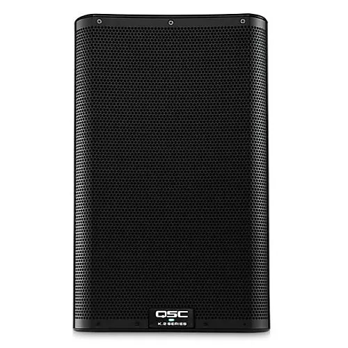 QSC K102 K.2 Series 10" Premium Powered 2000W Active Loudspeaker, Black