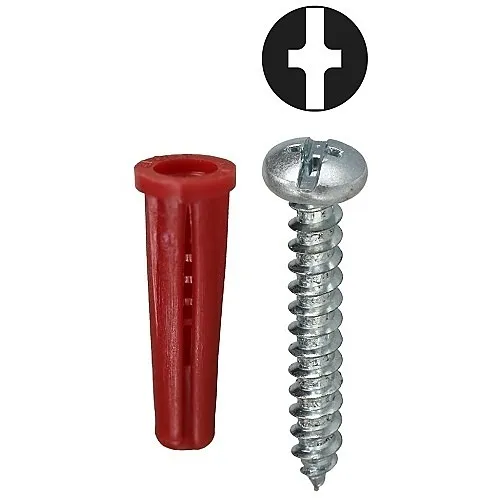 Dottie K14CTP 12 Anchor Kit Phillips/Slotted with #23 Red