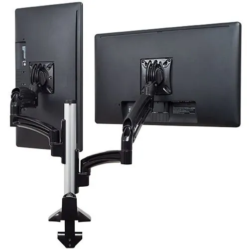 Chief K1C220BXRH Kontour K1C Dual Monitor Dynamic Height-Adjustable Column Mount, TAA Compliant, Black