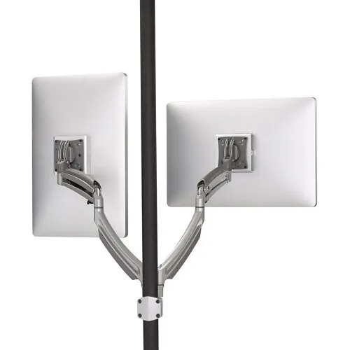 Chief K1P220S Kontour K1P Dynamic Pole Mount, Monitors, Silver