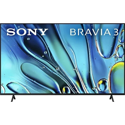Sony K55S30 BRAVIA 3 S30 Series 55" Class LED 4K HDR Google TV, Processor X1 (2024)