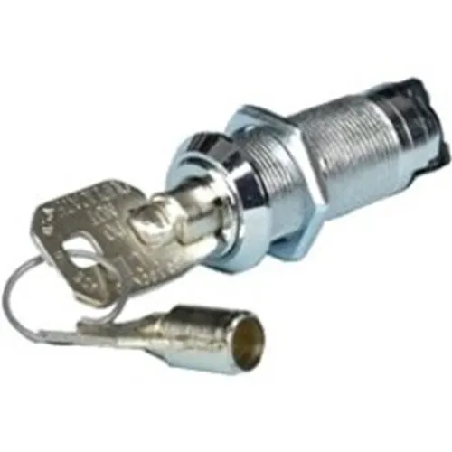 Alarm Controls KA-107A KA Series Momentary Key Switch, Key Removable in off Position, Keyed Alike
