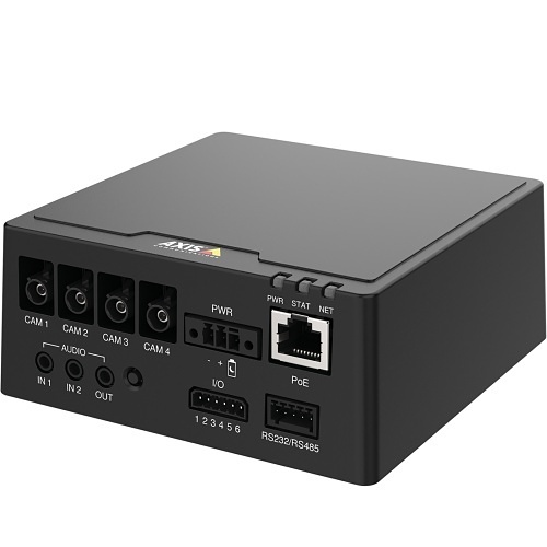 AXIS F9114 Series 2MP 4-channel Main Unit with Audio and I/O, Compatible with 2nd Generation Sensors and Cables