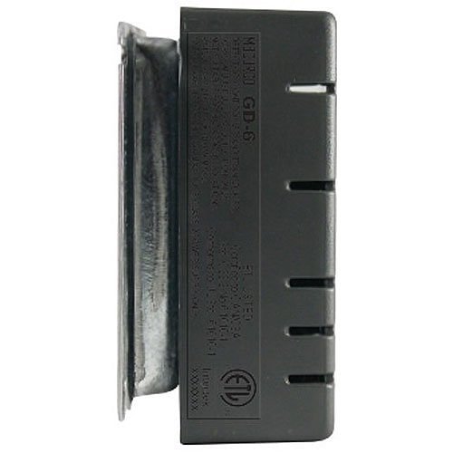 Macurco GD-6 6 Series Combustible Gas Fixed Gas Detector, Propane (LP) Methane (NG) Hydrogen (H2), 12-24VAC or 12-32VDC, Gray