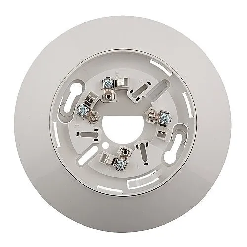 Kidde KC2-SB4 Standard Smoke Detector Base with Trim Skirt, Terminals