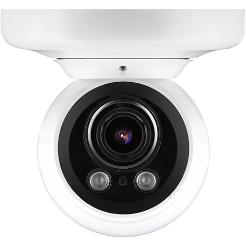 Digital Watchdog DWC-MVA5WI28T MEGApix iVA 5MP IR Vandal Ball IP Camera, 2.8mm Fixed Lens, White