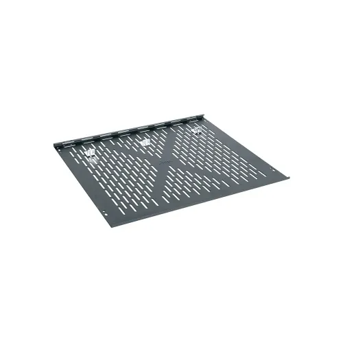Middle Atlantic KDB KD Series Rack Shelf Bottom for use with Ears, 15" Deep, Black