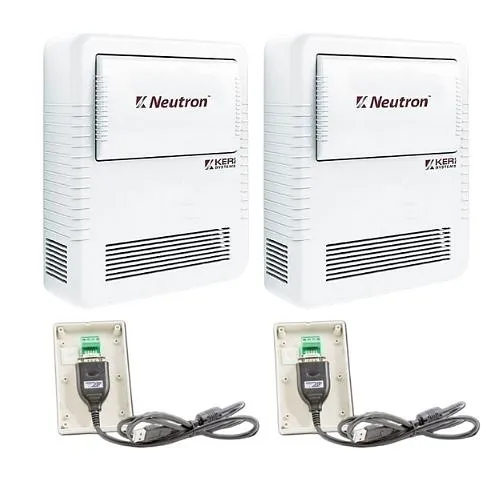 Keri Systems KF-NEUTB1GKT Buy 1 Get 1 Kit, Includes (2) KF-NEUTCBLKI RS-485 Communication Cable Kit, and (2) KF-NEUT3RKIT Neutron Single Door Kit