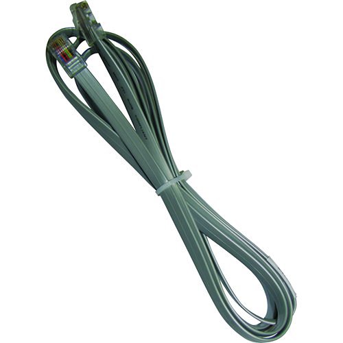 Fire-Lite MCBL-7 Phone Cord for use with MS-9050 Series, 7'