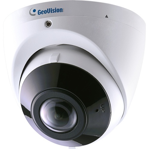 GeoVision 125-EBDP580-0010 5MP Super Low Lux WDR Pro IR Dome IP Camera, 1.68mm Fixed Lens
