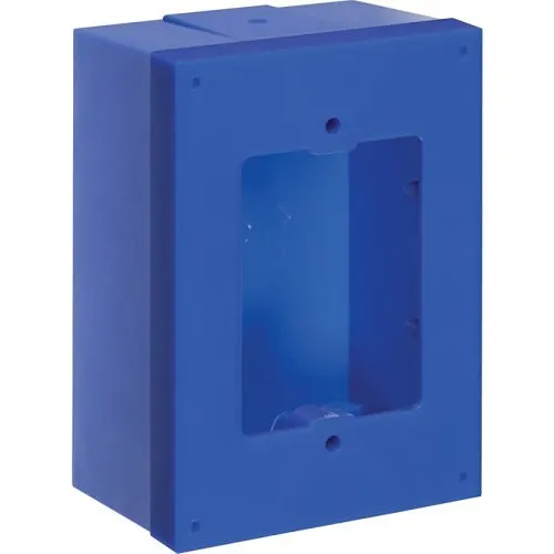 STI KIT-71101A-B Blue Back Box and Spacer Kit, for use with Stopper Stations 1, 3, Switches