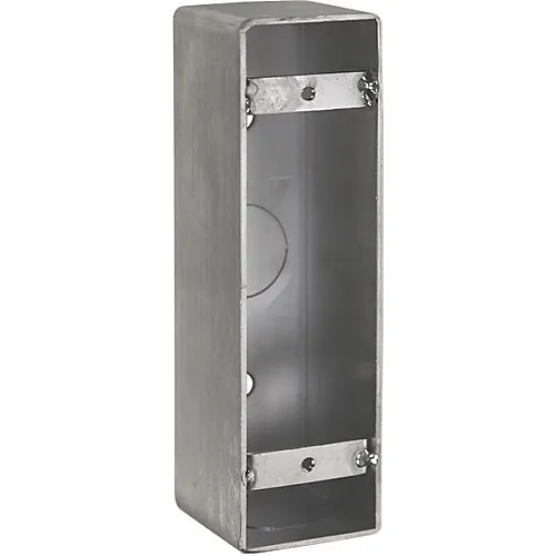 STI KIT-BB0SS Slim Mullion Surface Mount Back Box for NoTouch Stainless Steel Button