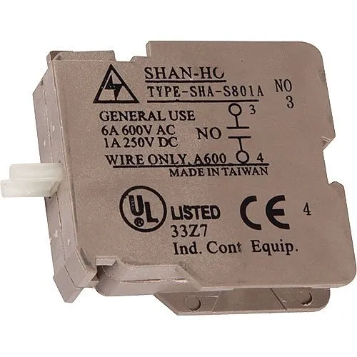 STI KIT-E10196 NO Switch Contact for Stopper Station