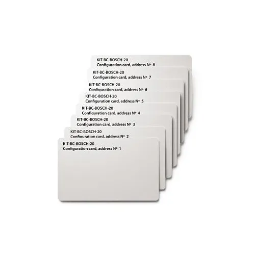 Bosch KITBCBOSCH20 Address Configuration Card Set for ARC OSDP
