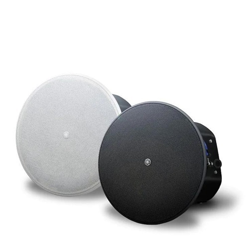 Yamaha VXC6 6.5" Cone Woofer with 0.75" Soft Dome Tweeter Ceiling Speaker, Black