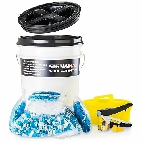 Signamax KJ458MT-C6C-OR MT-Series CAT6 Keystone Jack, T568A/B Wiring, Orange