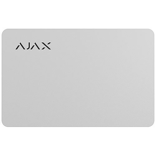 AJAX 42836.89.WH Contactless Card, 3-Piece, White