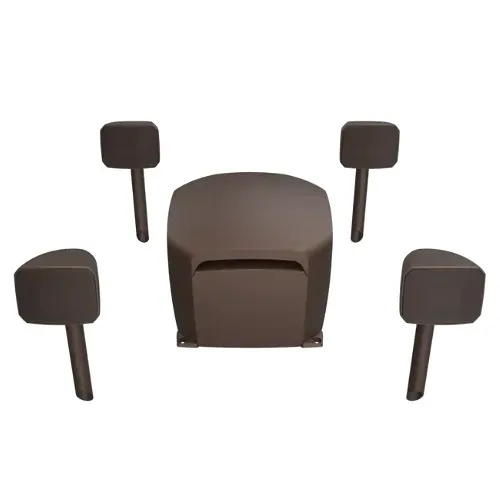 Klipsch Klipsch Courtyard 4.1 Landscape Speaker System, Brown Matte