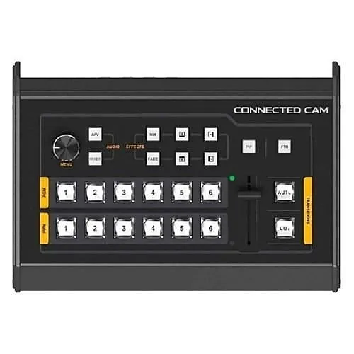 JVC KM-HD6 Input HD Full Featured Desktop Switcher with USB Streaming