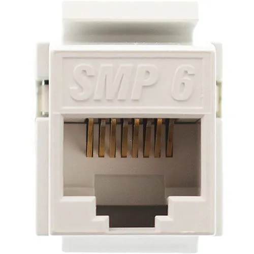 OCC KMJA612 KMJ Category Jack, Universal 568A/B Wiring, Bright White