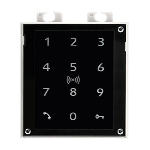 2N 02443-001 Touch Keypad with Secured RFID Reader Module, 125 KHz, 13.56 MHz