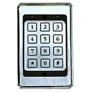 Honeywell KP-11-26 Access Keypad, 5-Wire, Stainless Steel, 26-Bit Wiegand Output