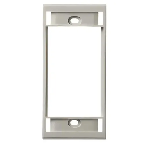 Hubbell KPIMBZOW PolyTrak Module Bezel, Office White