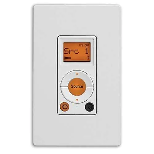 Russound KPL LCD Keypad, White