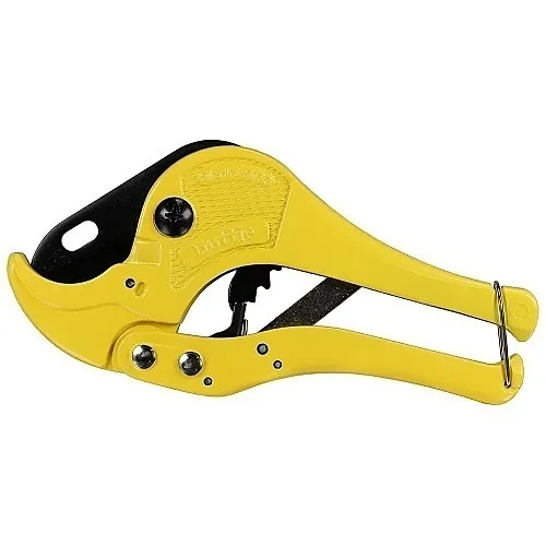 Dottie KPVC Ratcheting Pipe Cutter, Yellow
