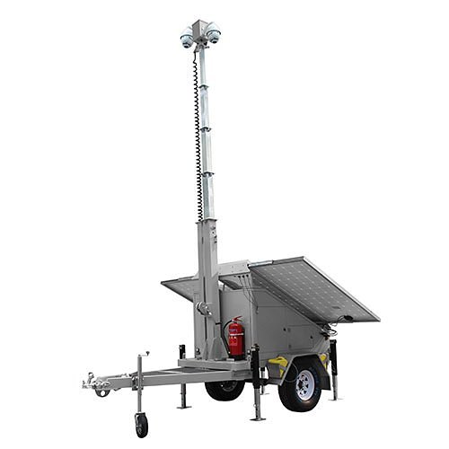 IV&C MVT-3001 Stand-Alone Long Deployment Mobile Surveillance Trailer