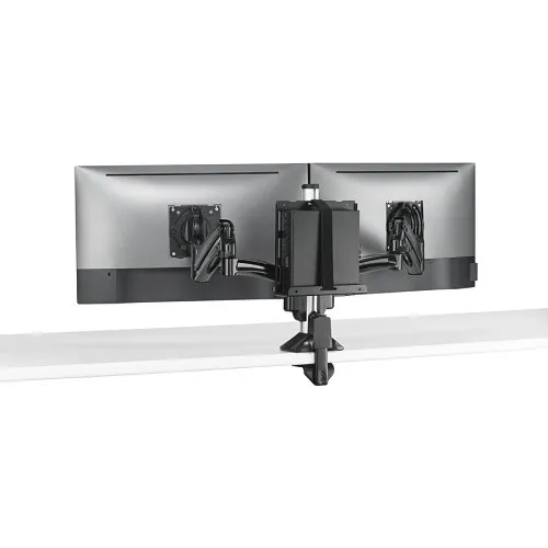 Chief KRA232B Thin Client PC Mounting Accessory, Column Mount, 8"H x 8"W x 1.7"D (203mm x 203mm x 43mm), Mounts Directly to Kontour K1C and K2C Column