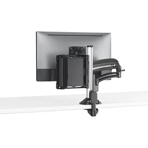 Chief KRA232B Thin Client PC Mounting Accessory, Column Mount, 8"H x 8"W x 1.7"D (203mm x 203mm x 43mm), Mounts Directly to Kontour K1C and K2C Column