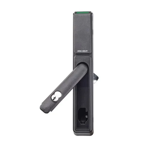 HES KS-EM-B-K1 KS-EM Series Electromechanical Server Cabinet Lock, SFIC Medeco X4 Cylinder with 2 Keys