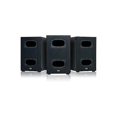 QSC KS112 12" Powered 2000W Subwoofer, Black