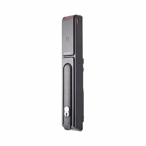 HES KS200-S-IPS-B KS Series Server Cabinet Lock, Wiegand, Swing Handle, HID multiCLASS SE Technology, Black