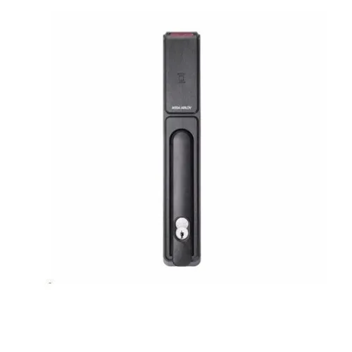 HES KS200-S-IPV040-B KS Series Server Cabinet Lock, Wiegand, Swing Handle, RFID Only, MEDECO X4 SFIC Core, Black