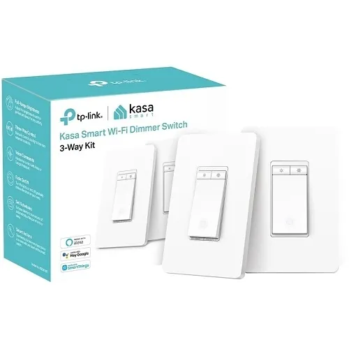 TP-Link KS230 KIT Kasa Smart Wi-Fi Dimmer Switch 3-Way Kit